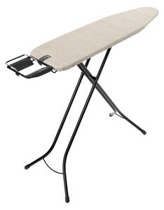Brabantia žehlicí prkno A, 110x30cm, odkládací plocha pro žehličky, černý rám 22mm, Denim Grey