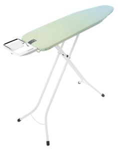 Brabantia žehlicí prkno A, 110x30cm, odkládací plocha pro žehličky, bílý rám 22mm, Soothing Sea
