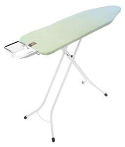 Brabantia žehlicí prkno B, 124x38cm, odkládací plocha pro žehličky, bílý rám 22mm, Soothing Sea