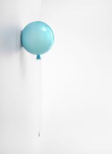 Brokis PC881 Memory, nástěnný svítící balonek ze tyrkysového skla, 1x15W, prům. 25cm