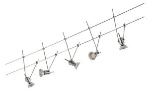 Lindby - Marno 5 Wire Spot/Stropní Lampa Chrome/SilverLindby - Lampemesteren
