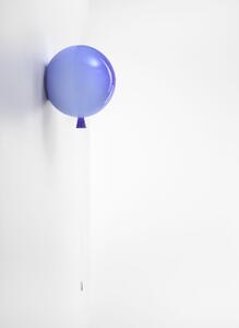 Brokis PC881 Memory, nástěnný svítící balonek z modrého skla, 1x15W, prům. 25cm