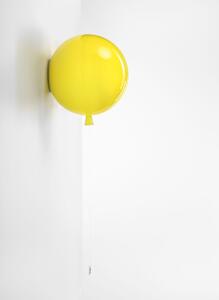 Brokis PC880 Memory, nástěnný svítící balonek ze žlutého skla, 1x15W, prům. 30cm