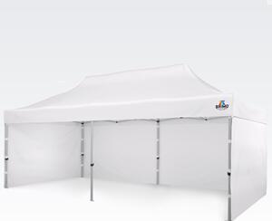 BRIMO Párty stan 3x6m - s 3 stěnami - Bílá E. Alu