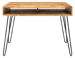 Psací stůl Sorpus, 100 cm, mango, přírodní