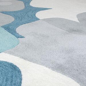 Flair Rugs koberce Kusový koberec Zest Retro Floral Blue ROZMĚR: 120x170