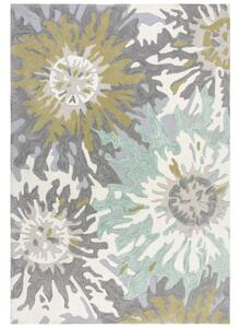 Flair Rugs koberce Kusový koberec Zest Soft Floral Green ROZMĚR: 120x170