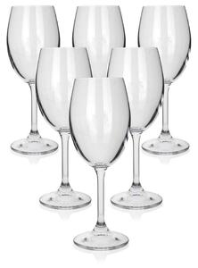 Banquet 6dílná sada sklenic na bílé víno LEONA, 340 ml