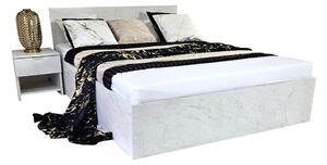 Postel EBONY, 90x200, mramor