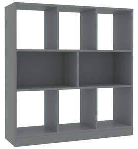 Knihovna - šedá - dřevotříska | 97,5x29,5x100 cm