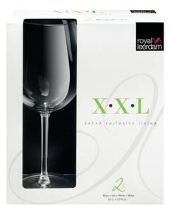 Royal Leerdam 2dílná sada sklenic na víno XXL, 610 ml