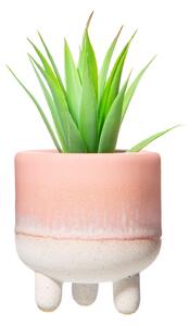 Keramický obal na květináč Mojave Glaze Pink Mini