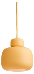 Woud - Stone Závěsné Světlo Small Mustard Yellow - Lampemesteren