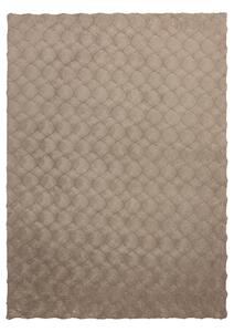 Obsession, Kusový koberec Diamond Cut 800 Taupe, 80x150, hnědá, ložnice