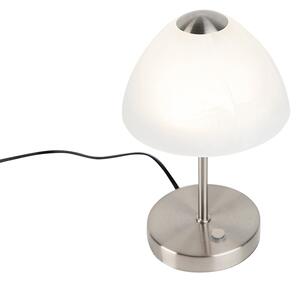 Designová stolní lampa ocelová stmívatelná včetně LED - Joya