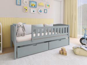Dětská postel se zásuvkami Jerasti 90, Barva: bílá Mirjan24 5903211275531