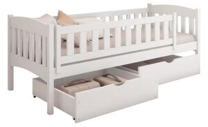Dětská postel se zásuvkami Jerasti 90, Barva: bílá Mirjan24 5903211275531