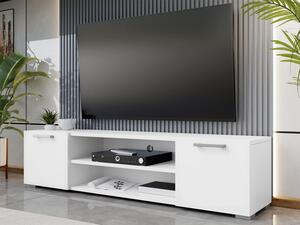 TV stolek/skříňka Toteri 2D, Barva dřeva: bílý Mirjan24 5903211302053