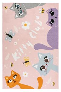 Obsession, Dětský kusový koberec Magic Kids ML 104 Kicl, 115x160, růžová, dětský pokoj