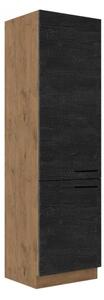 Kuchyňská skříňka Woodline 60 LO-210 2F, Barva: dąb lancelot / dark wood Mirjan24 5903211312359