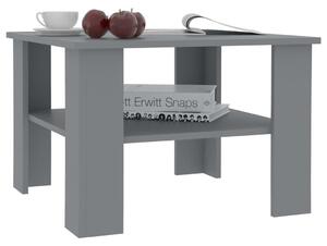 Konferenční stolek Awake - šedý -dřevotříska | 60x60x42 cm