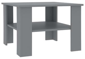 Konferenční stolek Awake - šedý -dřevotříska | 60x60x42 cm