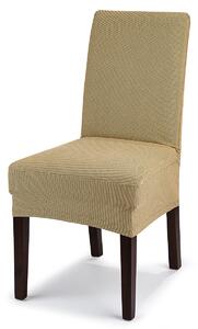 Multielastický potah na židli Comfort béžová, 40 - 50 cm, sada 2 ks