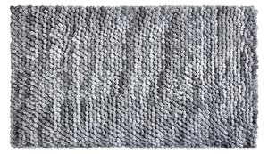 LineaDue PUNTO - Koupelnová předložka stříbrná šedá Rozměr: 70x120 cm