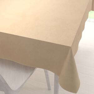 Biante Sametový obdélníkový ubrus Velvet Premium SVP-006 Pískově béžový 80x120 cm