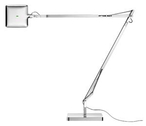 Flos F3311057 Kelvin LED, chromová stolní lampa na pracovní stůl, 7,5W LED 3000K, 48+58cm