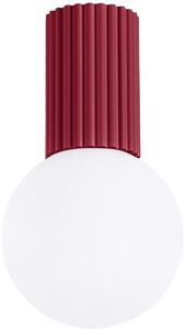 Sollux Lighting Halo stropní světlo 1x8 W bílá-vínová SL.1748