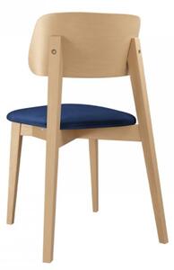 Čalouněná jídelní židle KT63/C, Potah: Magic Velvet 2216, Barva dřeva: buk 5903211313394
