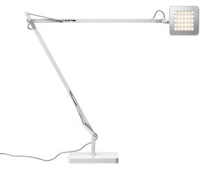 Flos F3311009 Kelvin LED, bílá stolní lampa na pracovní stůl, 7,5W LED 3000K, 48+58cm