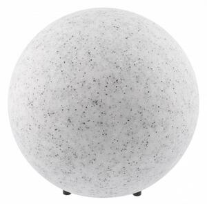 GTV Marmo venkovní stojací lampa 1x20 W bílá-šedá OS-MARMO25-00