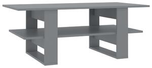 Konferenční stolek - šedý - dřevotříska | 110x55x42 cm