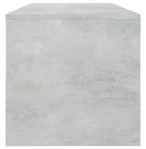 Konferenční stolek Christop - betonově šedý - dřevotříska | 100x40x40 cm