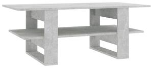 Konferenční stolek -dřevotříska - betonově šedý | 110x55x42 cm
