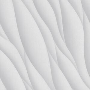 Strukturovaná vliesová tapeta bílá, světle šedá, vlnky, AF24533, Affinity, Decoprint rozměry 0,53 x 10,05 m