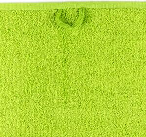Sada Bamboo Premium osuška a ručník zelená, 70 x 140 cm, 50 x 100 cm