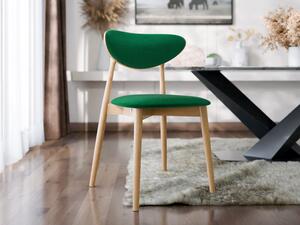 Čalouněná jídelní židle KT65/C, Potah: Magic Velvet 2225, Barva dřeva: buk 5903211313660