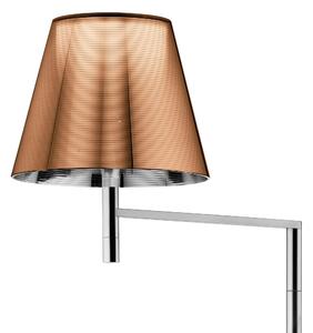 Flos F6265046 KTribe F1, designová čtecí lampa se stmívačem, 1x70W E27, aluminizovaný bronz, výška 112cm