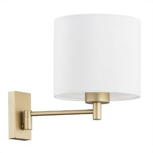 Argon Dolce nástěnné svítidlo 1x15 W bílá-zlatá 8370