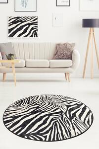 Conceptum Hypnose Kusový koberec Zebra, Vícebarevná Rozměr koberce: 140 cm KRUH