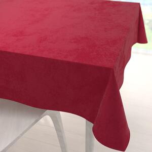 Biante Sametový čtvercový ubrus Velvet Premium SVP-007 Malinově červený 90x90 cm