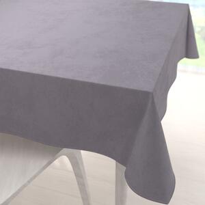 Biante Sametový čtvercový ubrus Velvet Premium SVP-013 Šedý 90x90 cm