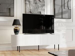 TV stolek/skříňka Niruki, Barva: černá/černý mramor Mirjan24 5903211315633