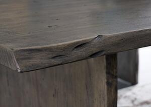 WOODLAND Jídelní stůl 160x100 cm, šedá, akácie