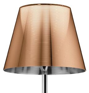 Flos F6305046 KTribe F2, designová stojací lampa se stmívačem, 1x150W E27, aluminizovaný bronz, výška 162cm