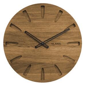 VLAHA VCT1022 dubové hodiny Grand černá, pr. 45 cm
