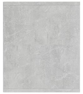 Knihovna/TV skříňka - betonově šedá | 143x30x36 cm